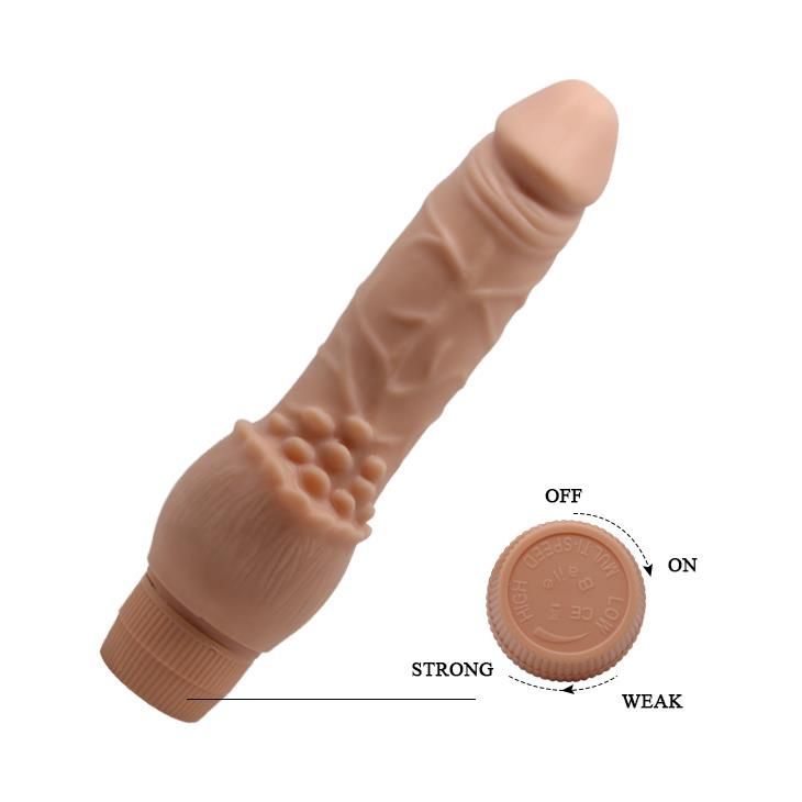 Вібратор Barbara Clark Vibrator Flesh, 19.5 см (тілесний)
