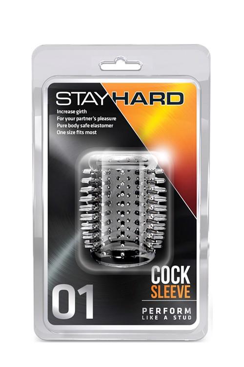 Насадка на пенис Stay Hard Cock Sleeve, 5 см (прозрасный)