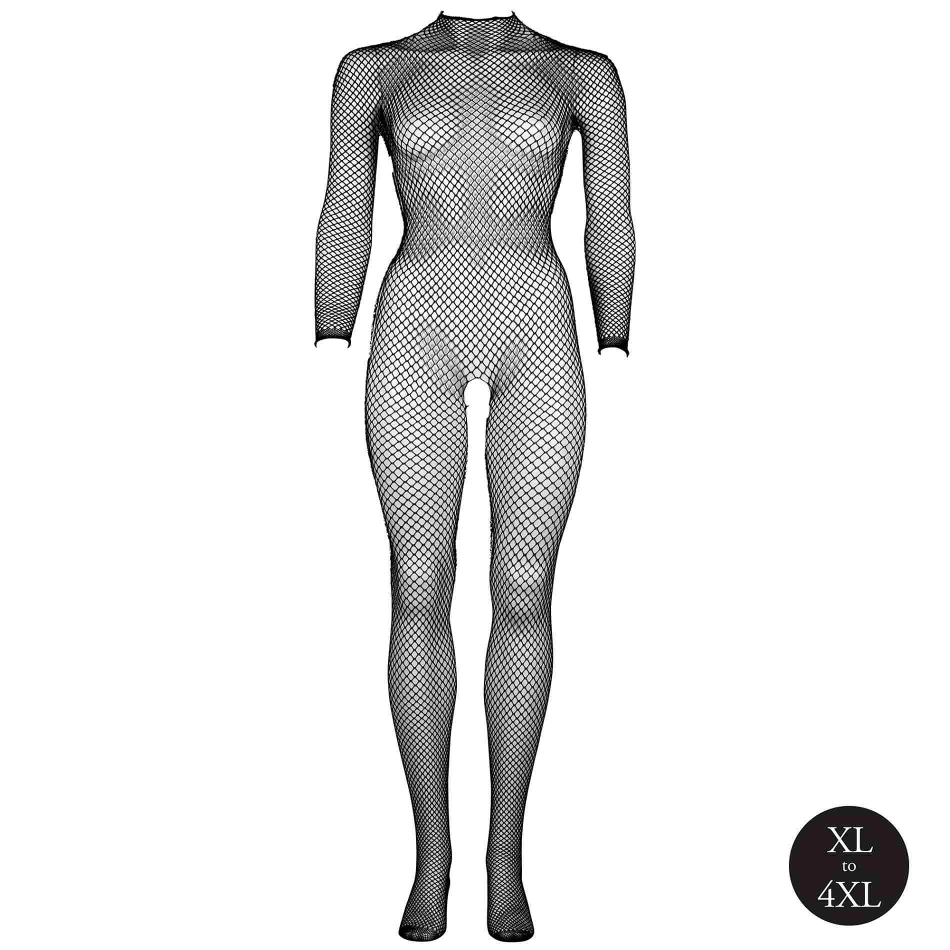 Бодистокинг Le Désir With Open Crotch, Plus Size (черный)