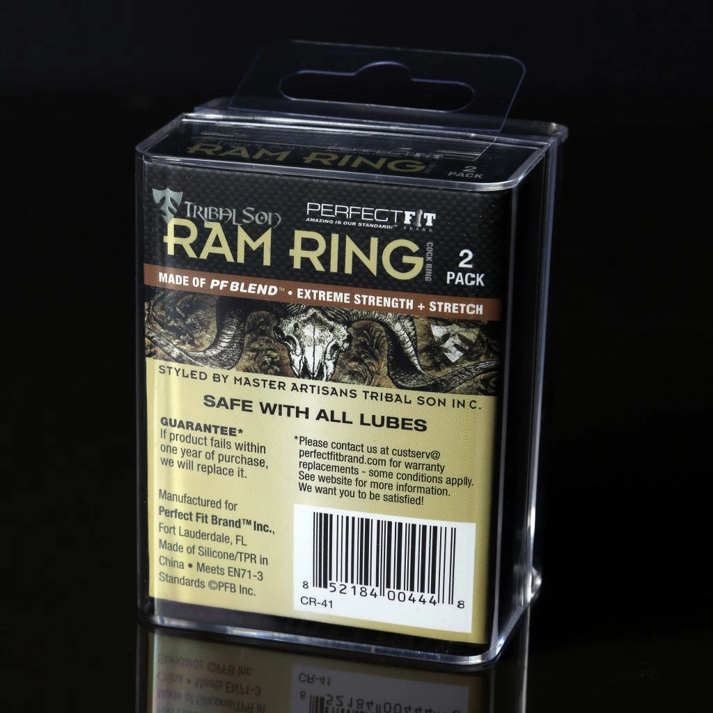 Perfect Fit Ram Ring Kit Double Black Dwupak -, Czarny