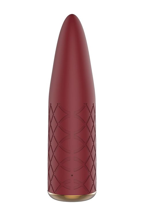 Клиторальный вибратор Dream Toys Romance Marly, 11 см (бордовый)