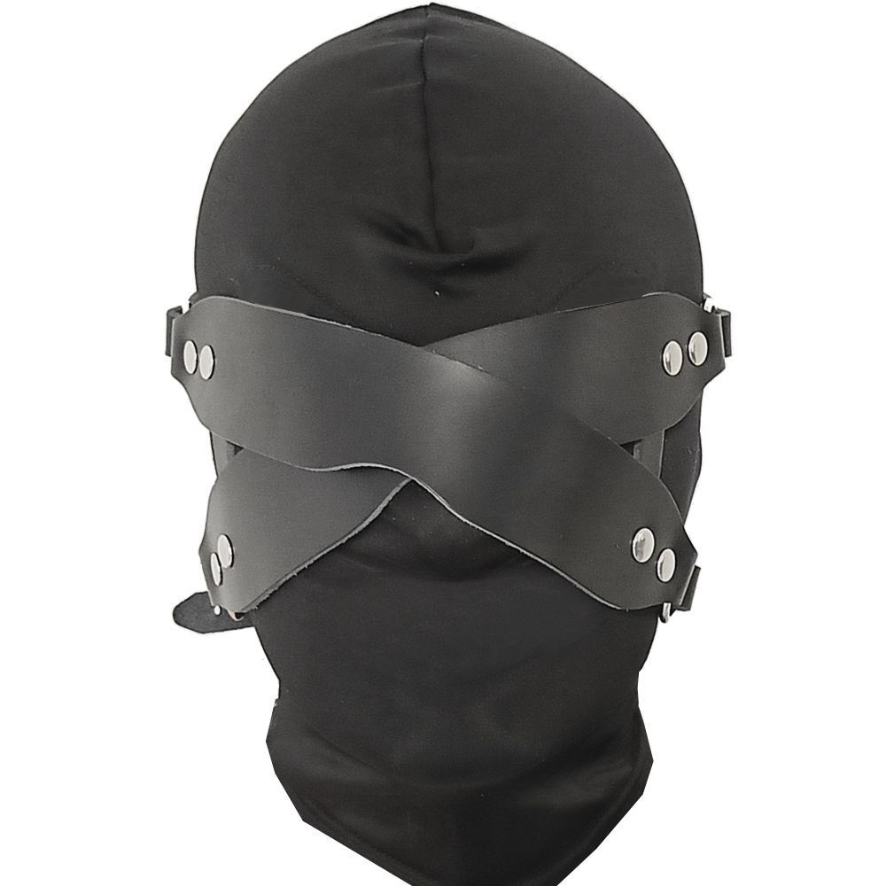 Fetish Provoke Ero Guard - Maska na oczy, Czarny, 26 cm