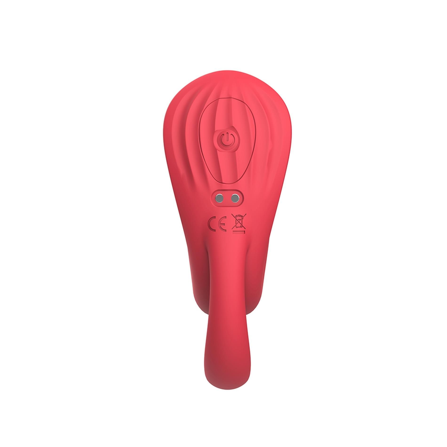 Wibrator Kissen Acein, 10,8 cm (czerwony)