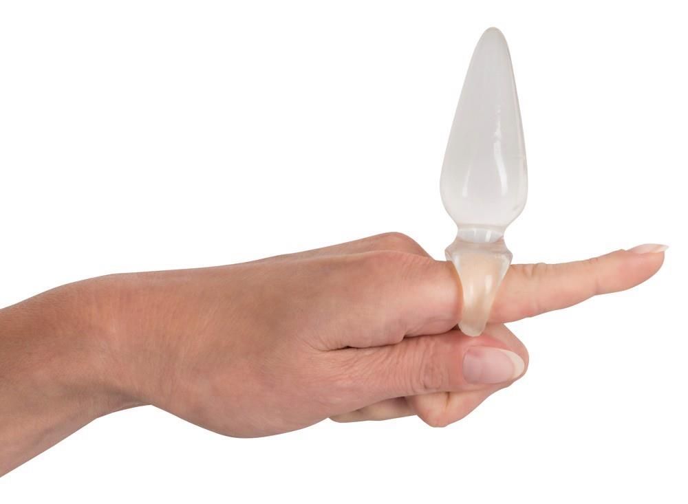 Korek analny Orion Finger Plug, 9.5 cm (czarny)