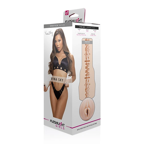 Мастурбатор реалистичный Fleshlight Girls Vina Sky Exotica (телесный)