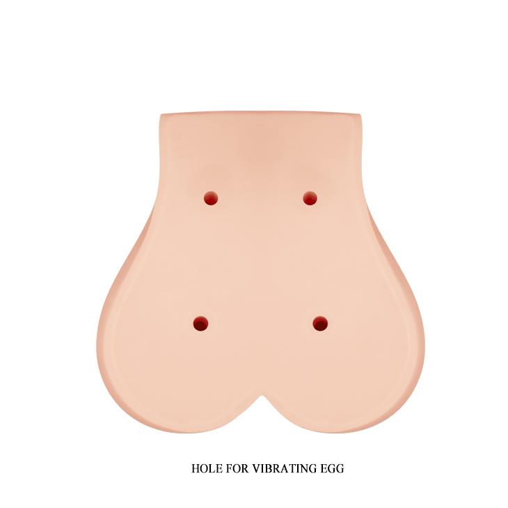 Мастурбатор Crazy Bull Vagina and Anal Vibrating (тілесний)
