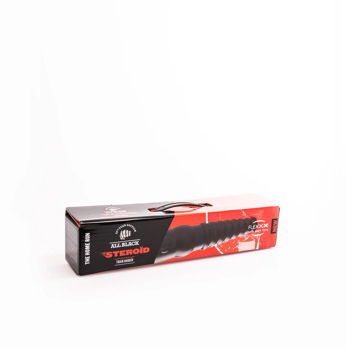 Фаллоимитатор All Black Steroid ABS12 The Home Run, 30 см (черный)
