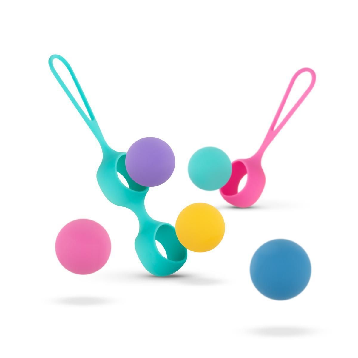 Набор вагинальных шариков PMV20 Vita Kegel Ball Set, 7 шт (мульти)
