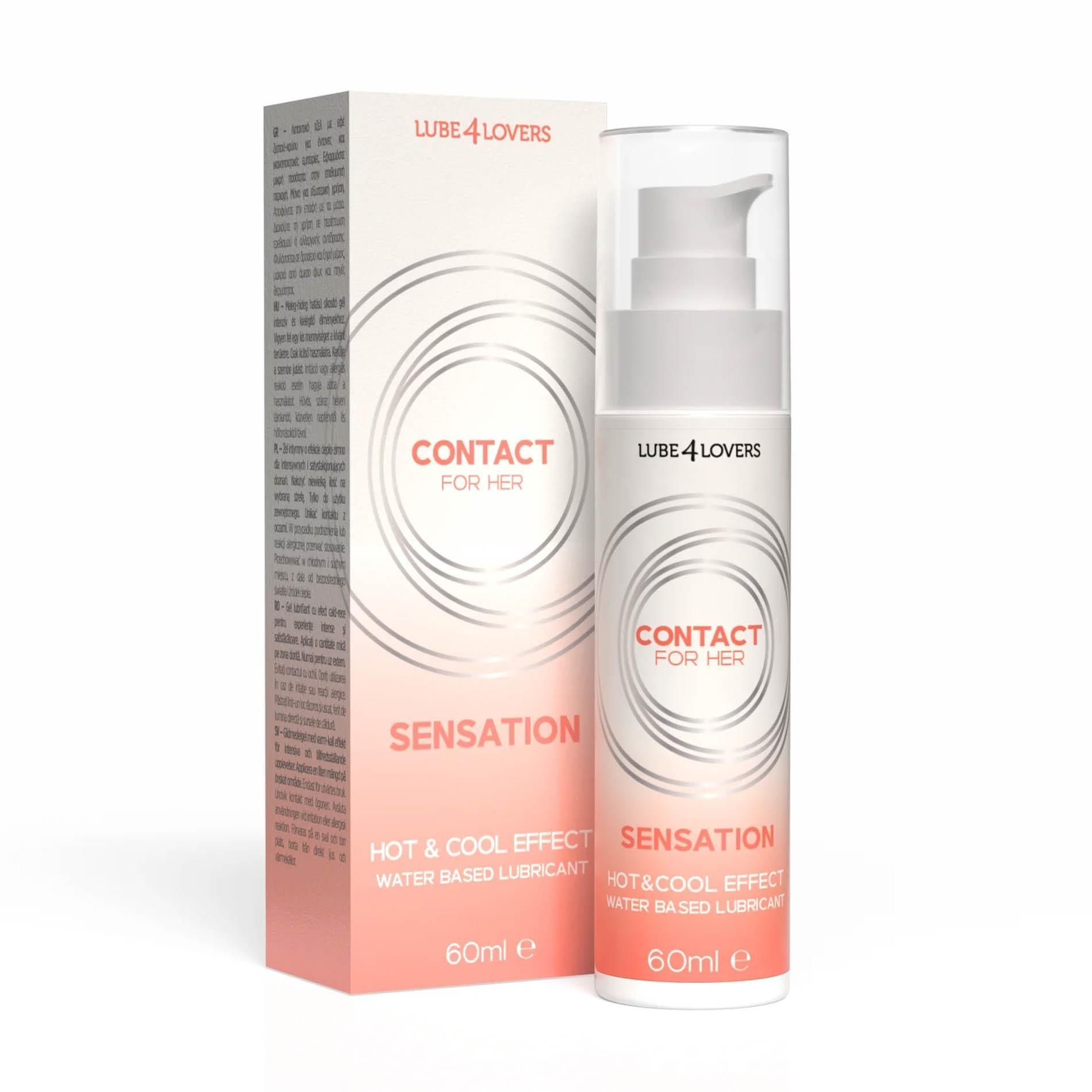 Лубрикант на водной основе Lube4lovers Vaginale Sensation, 60 мл