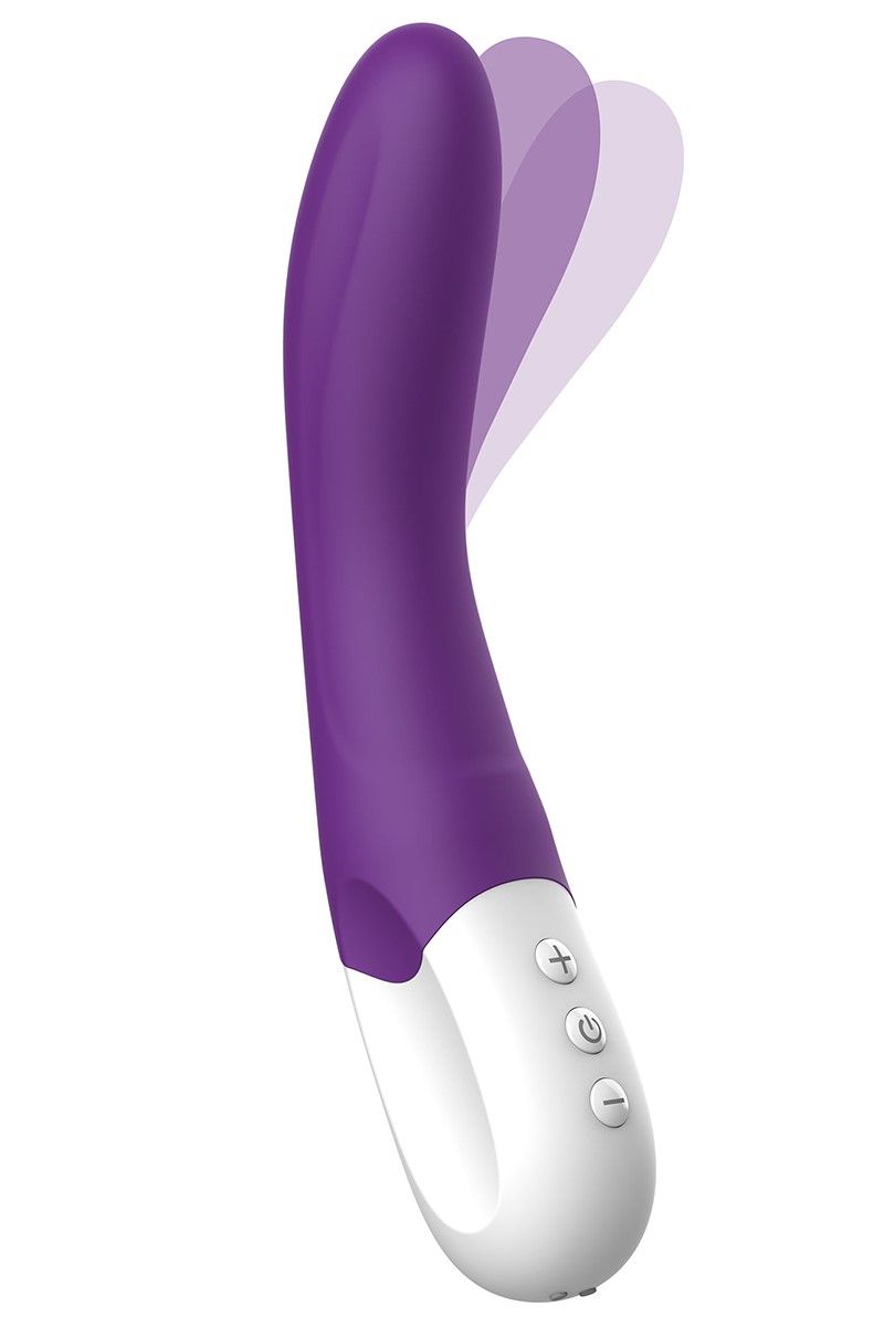 Вибратор Liebe Pleasure Toys Bend-It, 22 см (фиолетовый)