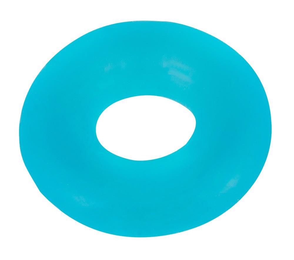 Эрекционное кольцо Stretchy Cock Ring, 4 см (голубой)