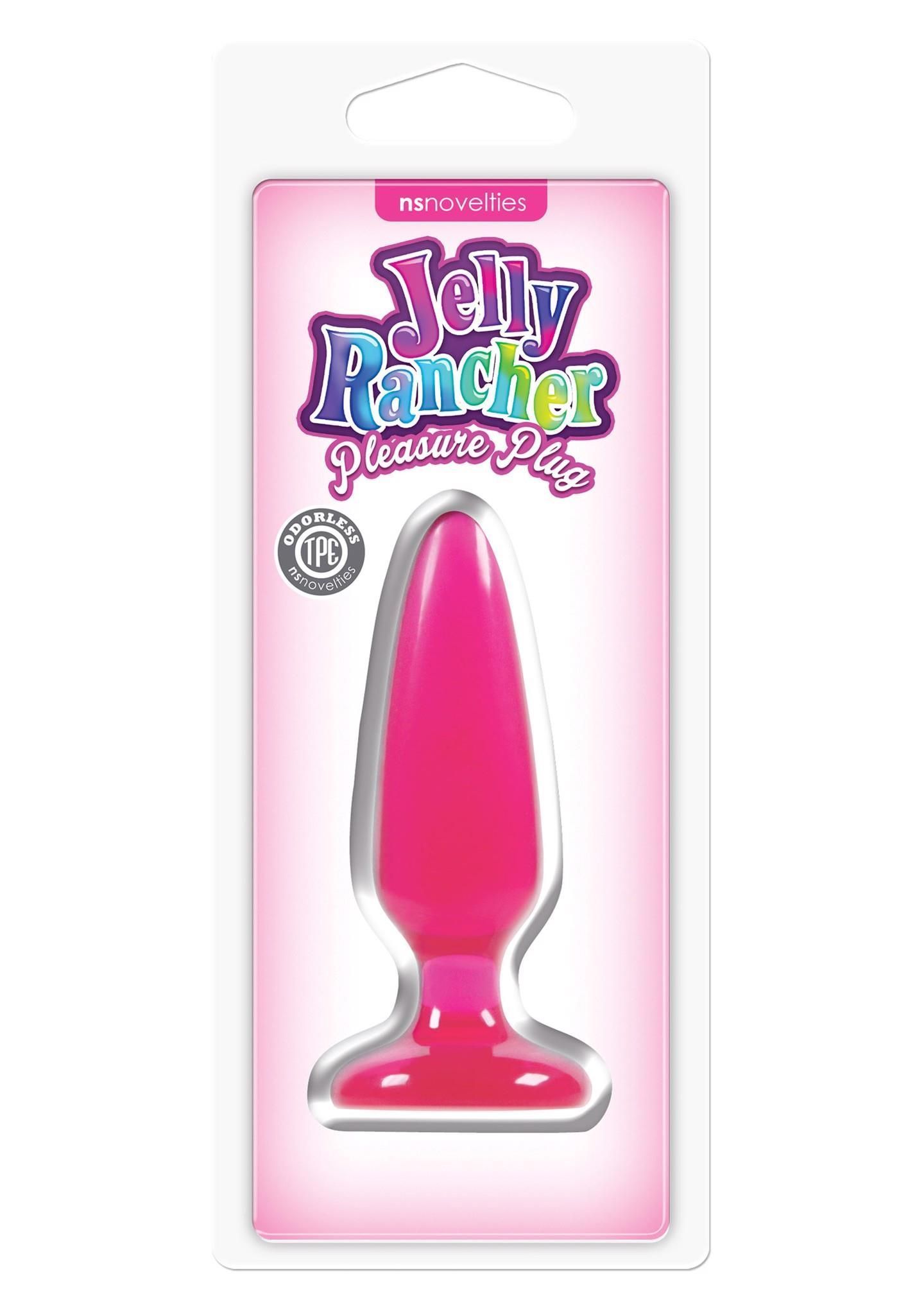 Korek analny Pleasure Plug Small, 10 cm (różowy)
