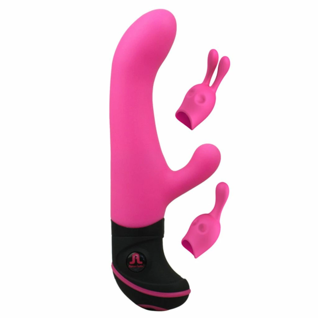 Вибратор-кролик Adrien Lastic Butch Cassidy, 21 см (розовый)
