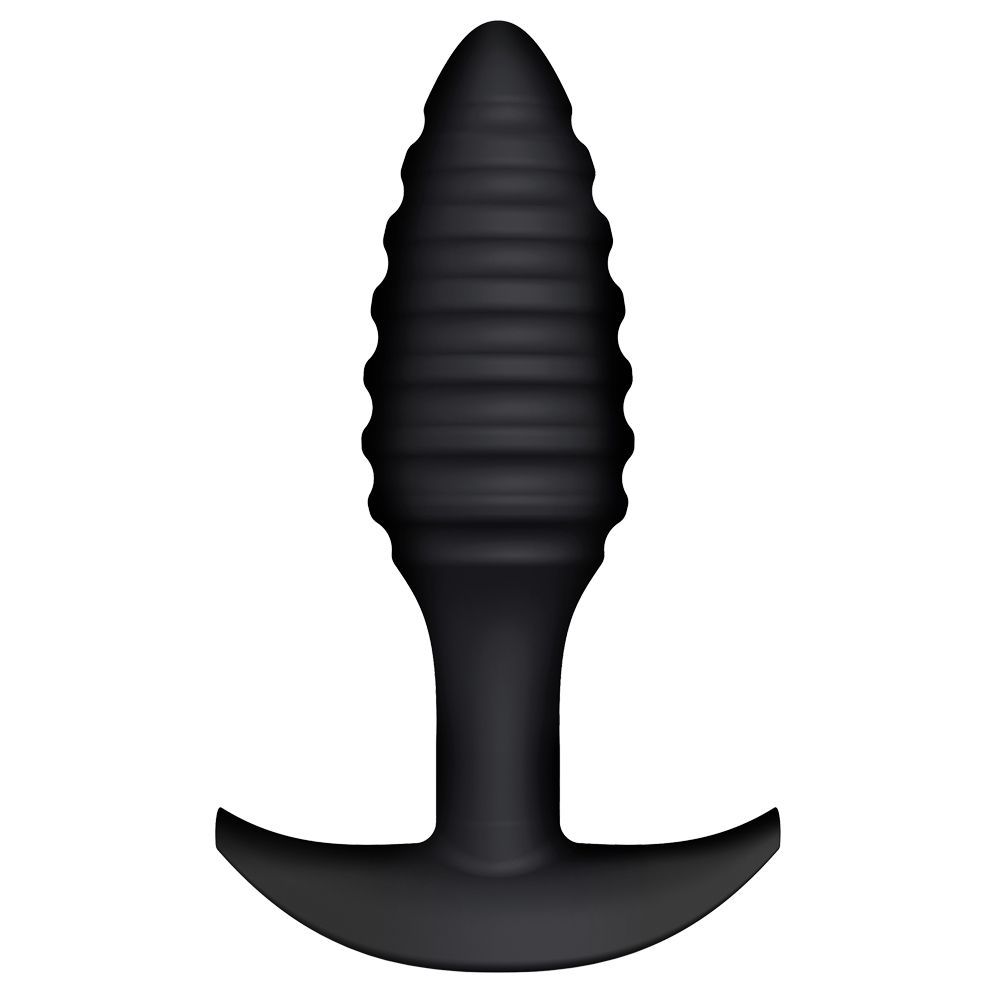 Анальна пробка Dorcel Spiral Plug, 10,6 см (чорний)