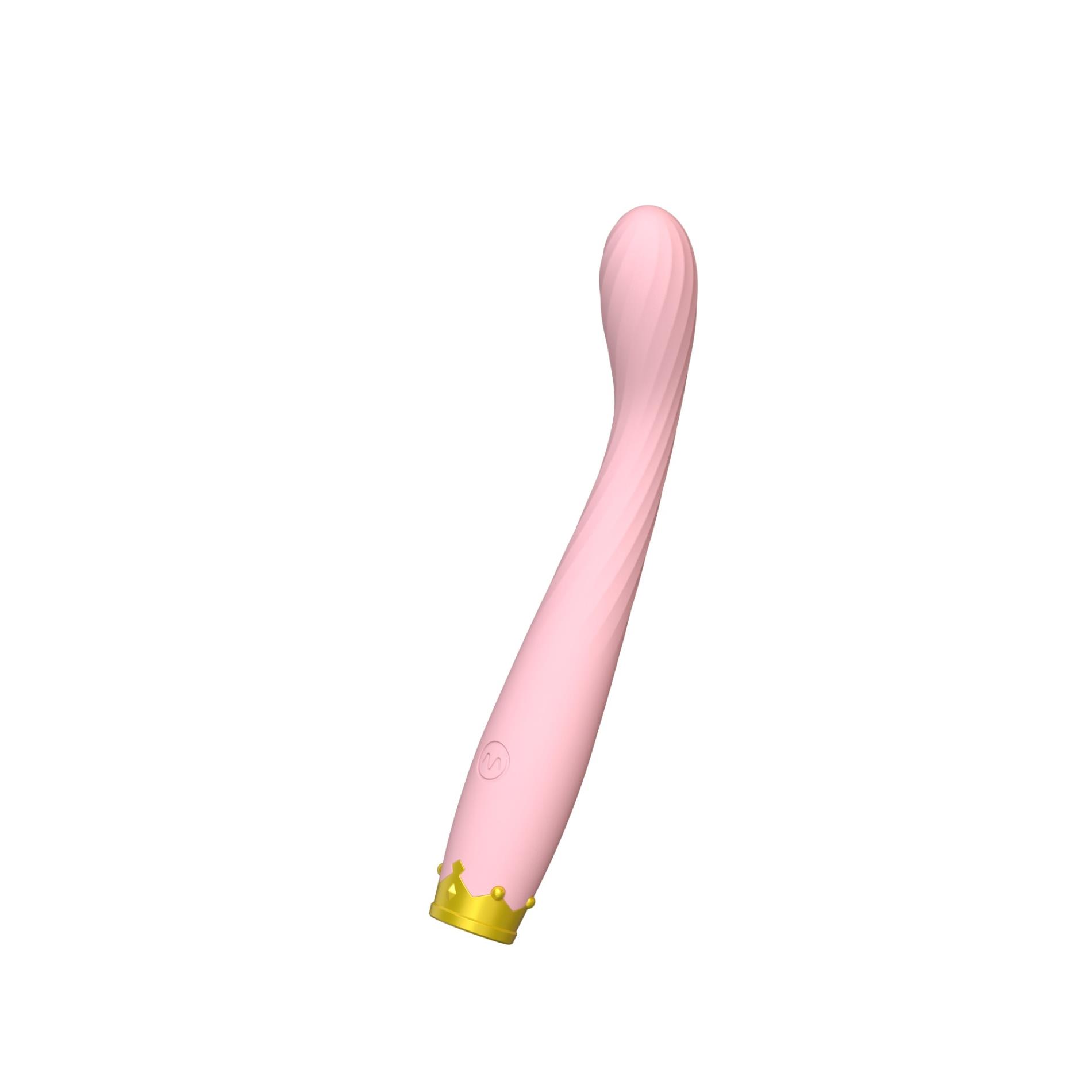 Вибратор Boss Series G Spot, 17.8 см (светло-розовый)