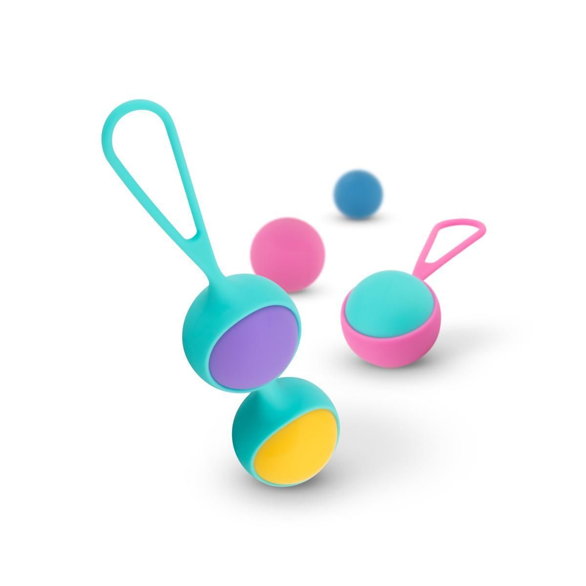 Набор вагинальных шариков PMV20 Vita Kegel Ball Set, 7 шт (мульти)