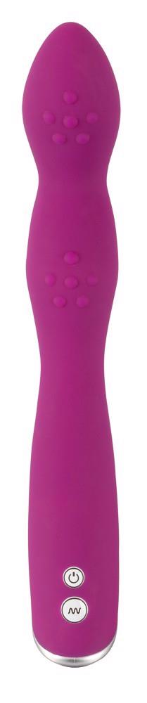 Вибратор Sweet Smile A&G-Spot Vibrator, 23,5 см (малиновый)