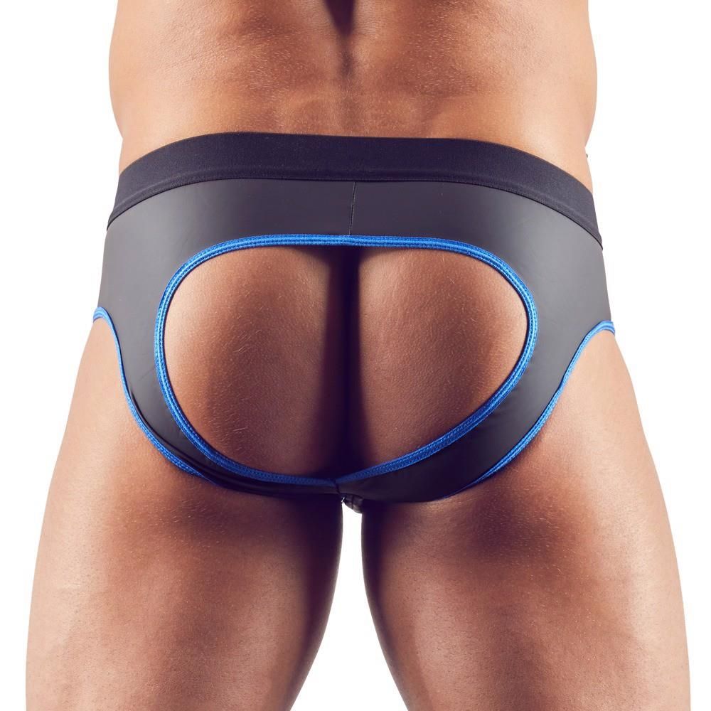Мужские трусы Svenjoyment Underwear Jock, S (черный с синим)
