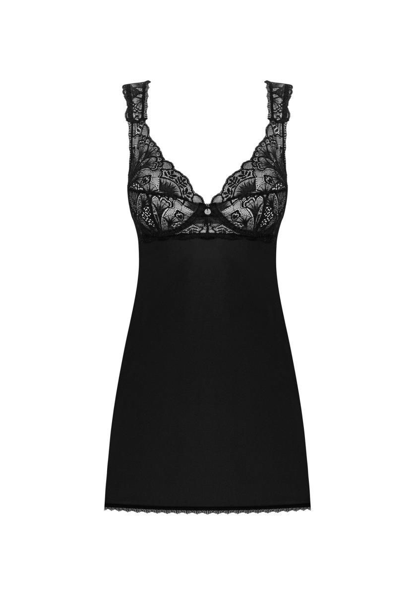 Komplet bielizny Obsessive Donna Dream, M/L (czarny)