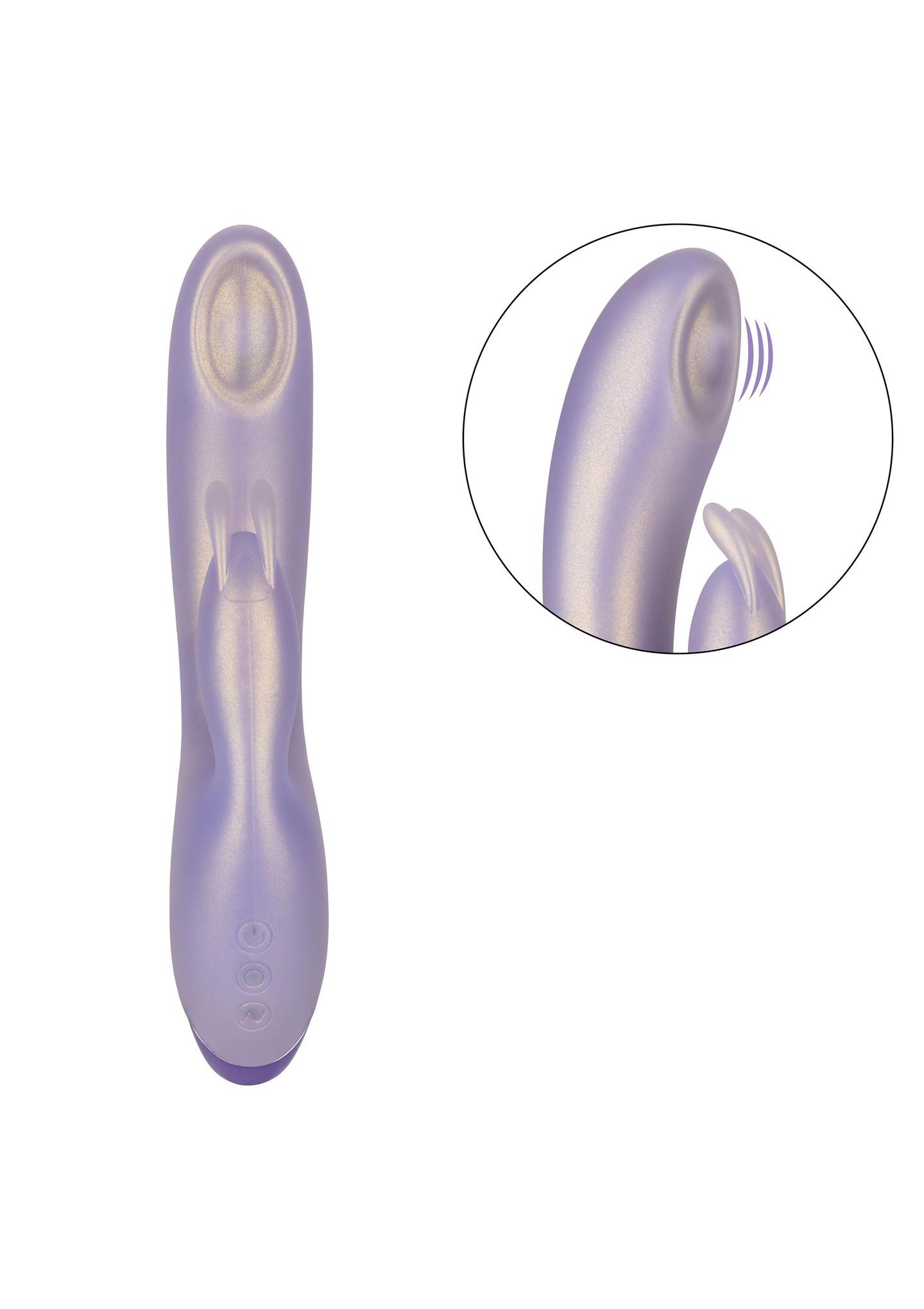 Вибратор-кролик Calexotics G-Love G-Bunny, 19 см (фиолетовый)