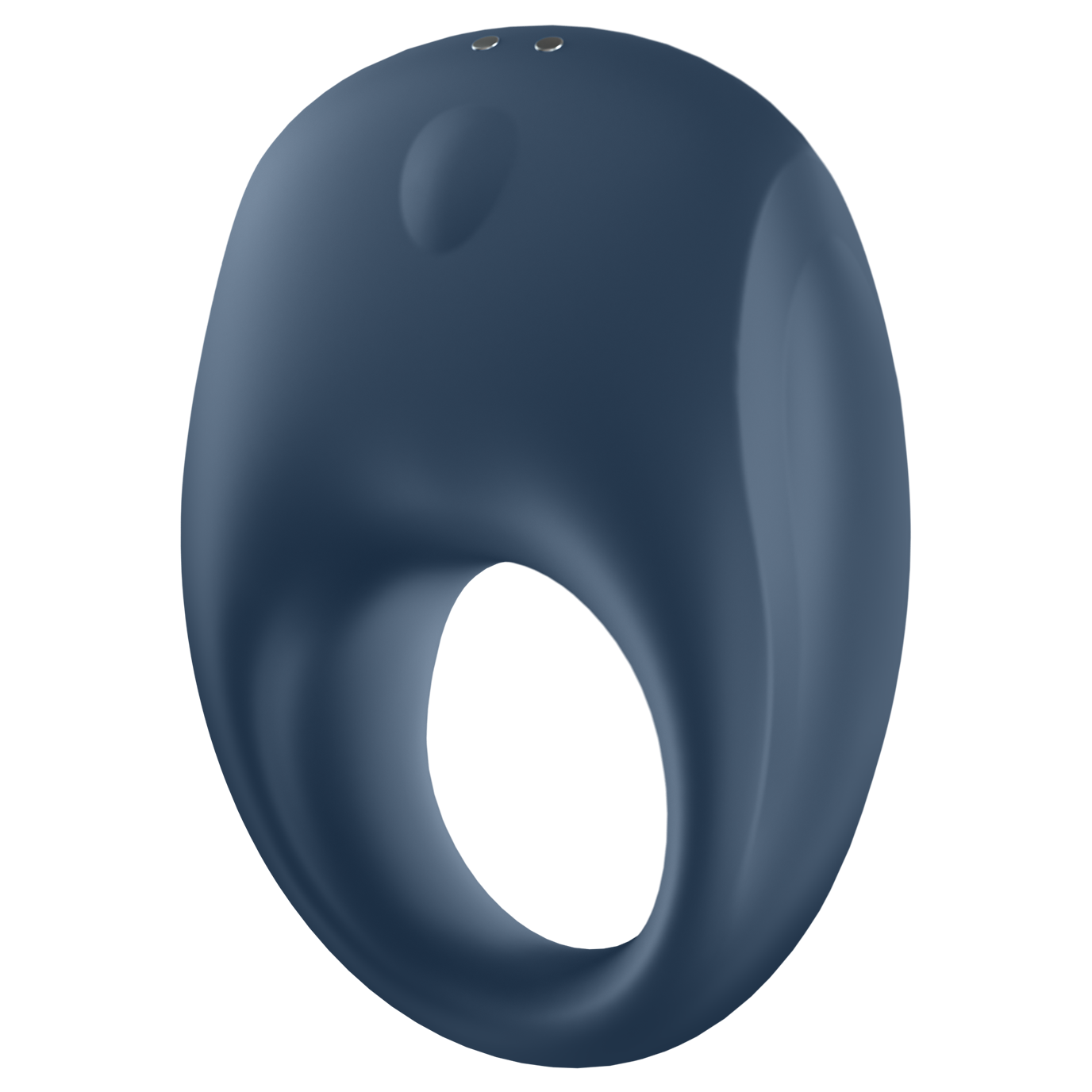 Эрекционное кольцо Satisfyer Strong One Ring Vibrator, 7,4 см (синий)