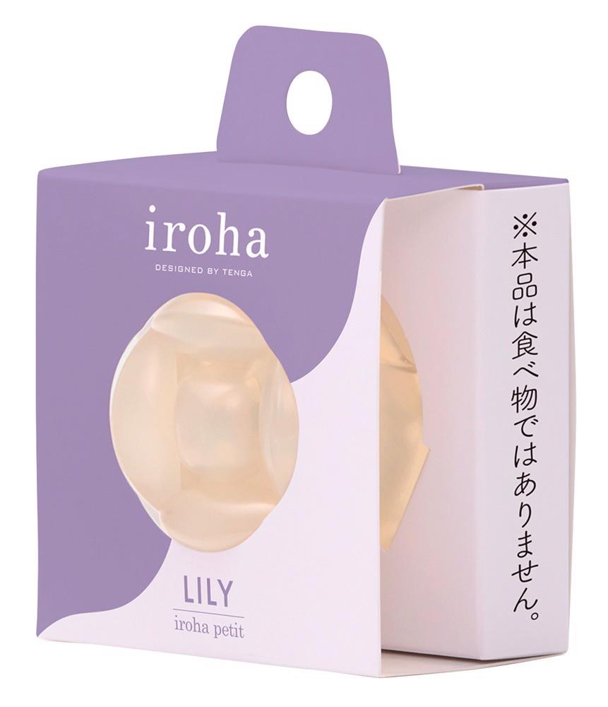 Стимулятор для клитора Tenga Iroha Petit Lily (прозрачный)