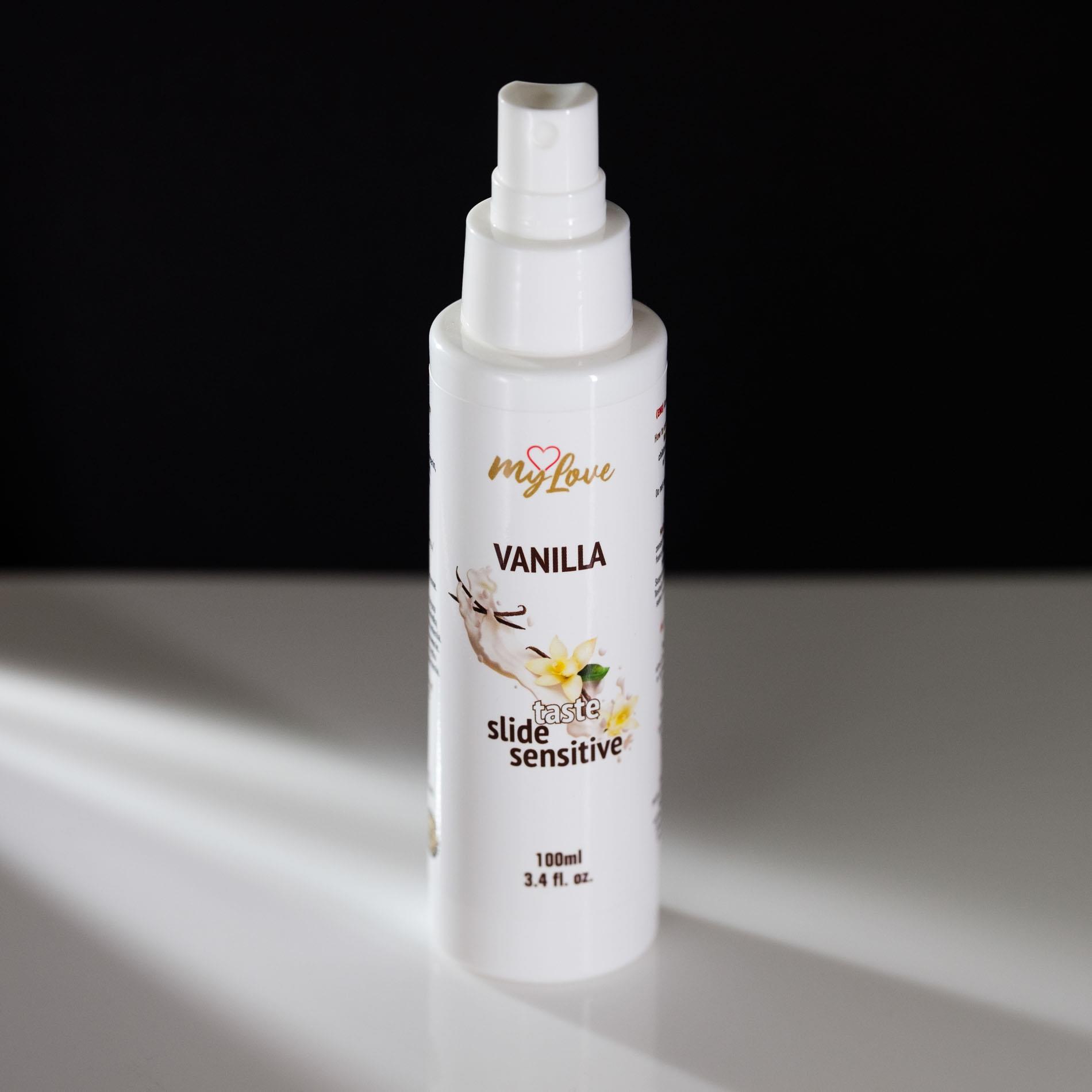 Лубрикант на водной основе MyLove Taste Slide Sensitive Vanilla, 100 мл