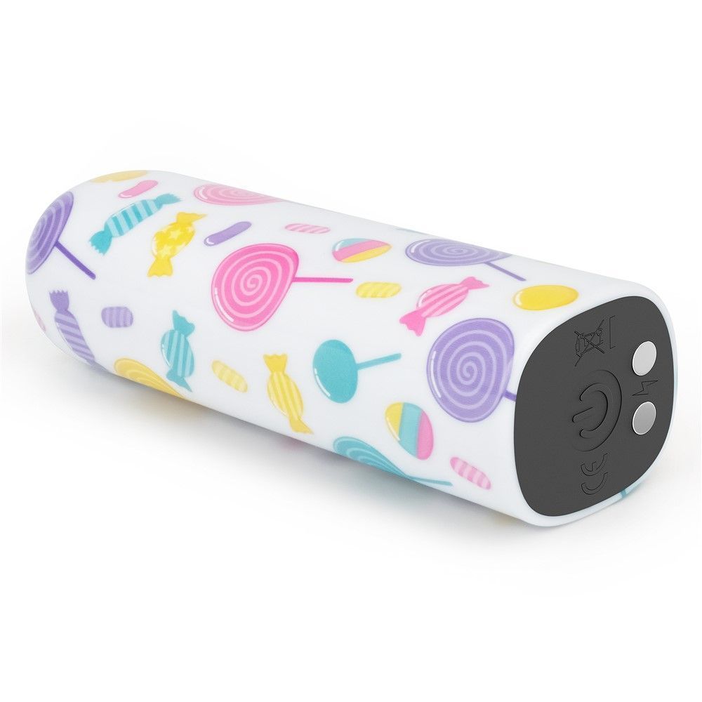Вібратор для клітора LoveToy Lollipop Massager, 8,5 см (мульти)