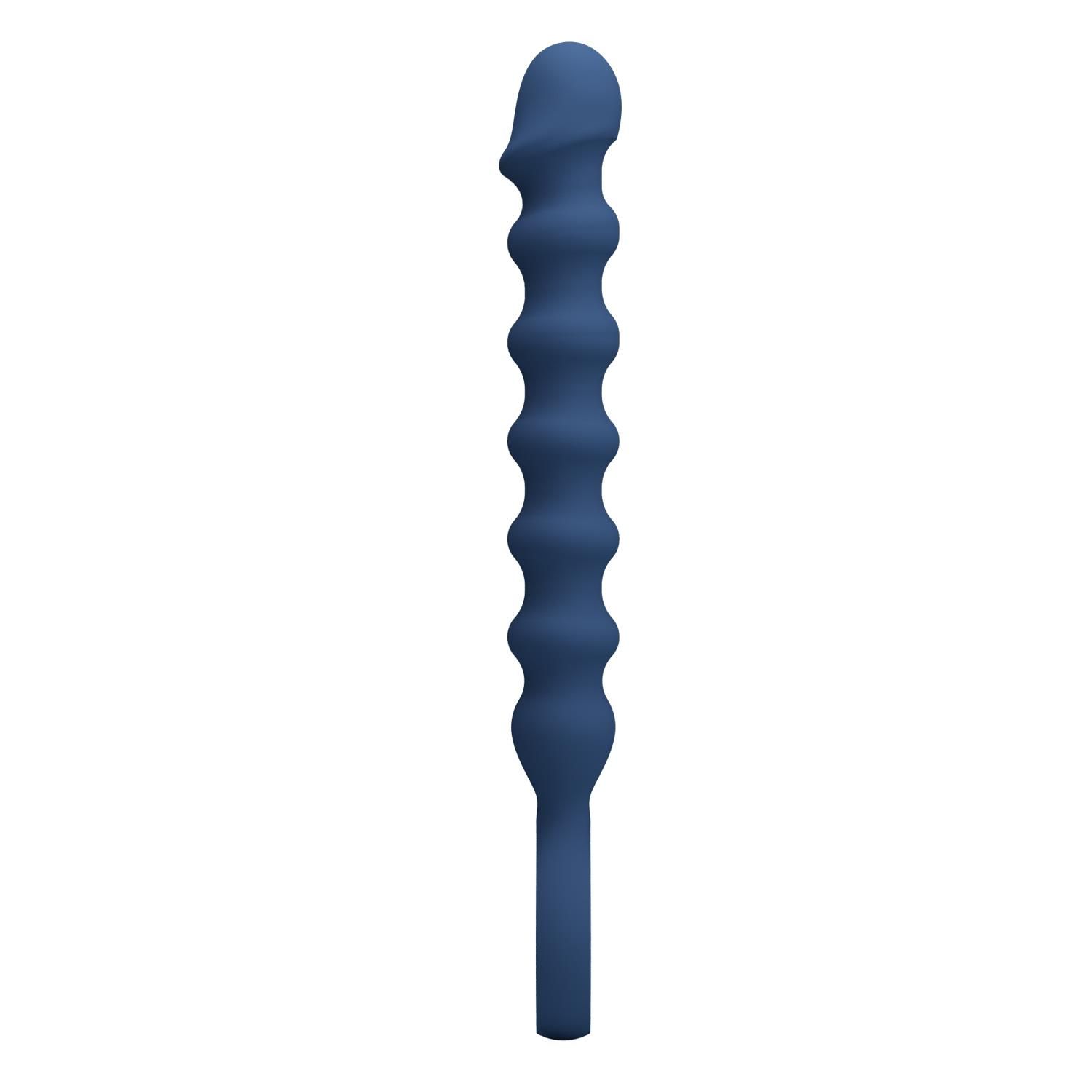 Dildo analne Mr. Play George Penis Anal Bead, 28.5 cm (niebieski)