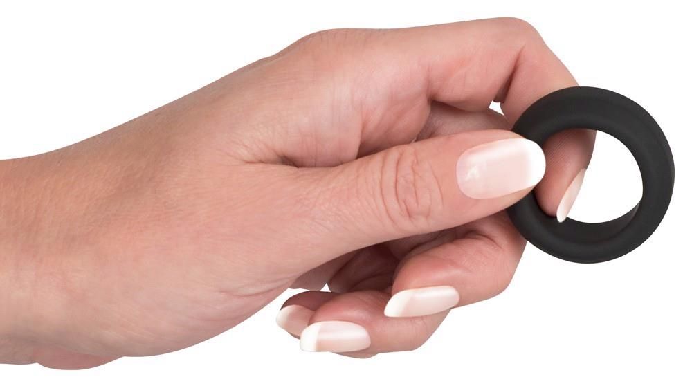 Эрекционное кольцо Velvets Cock Ring 2,6 см (черный)