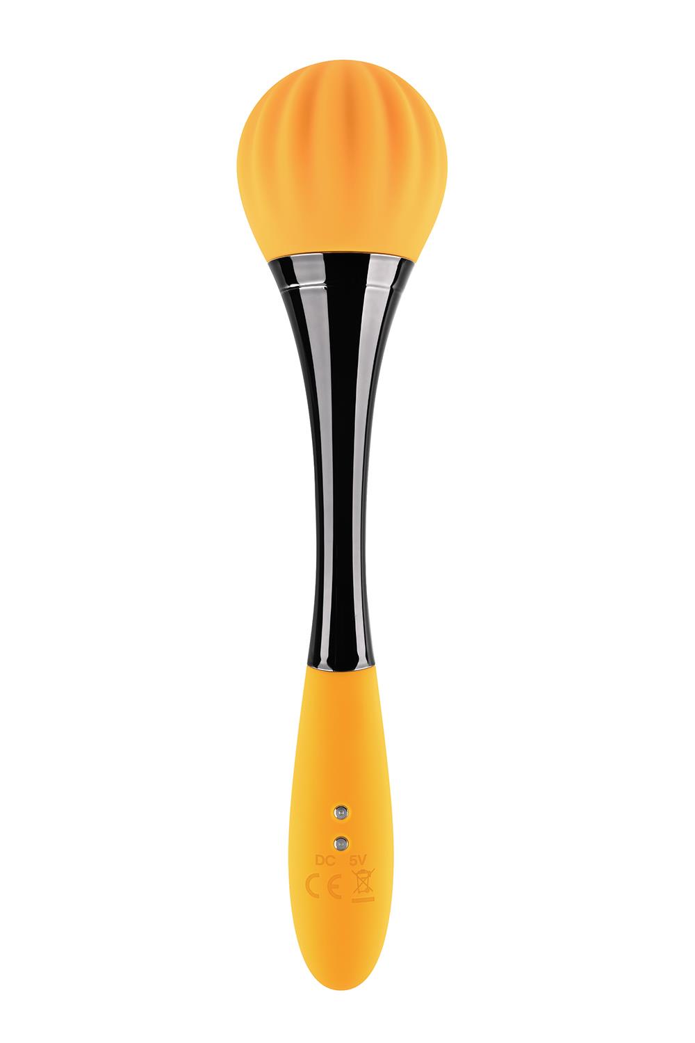 Вибратор Gender X Sunflower, 19,9 см (желтый)