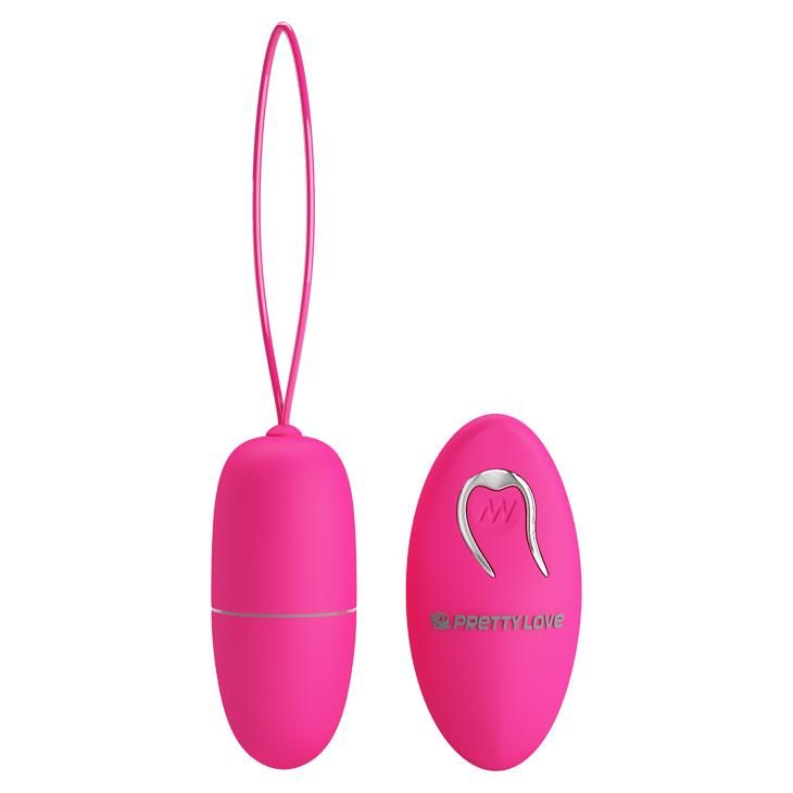 Виброяйцо Pretty Love Selkie Wireless Egg, 6,9х3 см (розовый)
