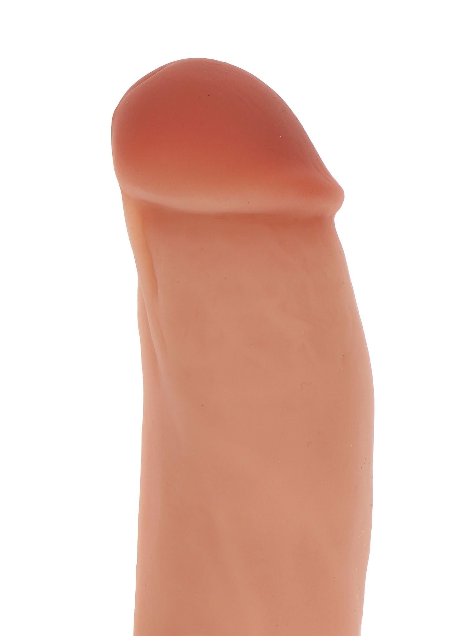 Фаллоимитатор Get Real 7 Inch W Balls, 18 см (телесный)