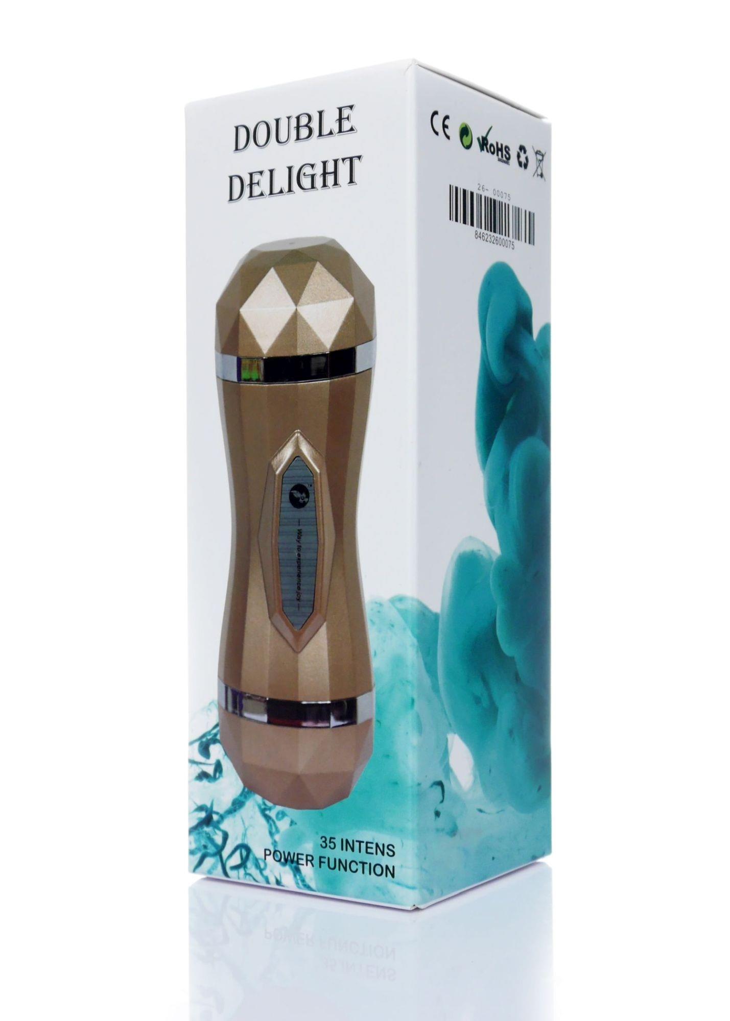 Мастурбатор B-Series Lyla Double Delight (тілесний)