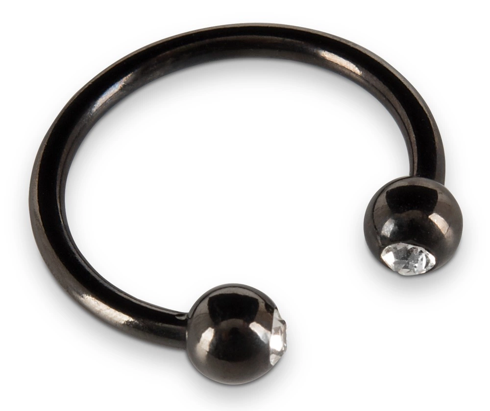 Эрекционное кольцо Rebel Glans Ring (черный)