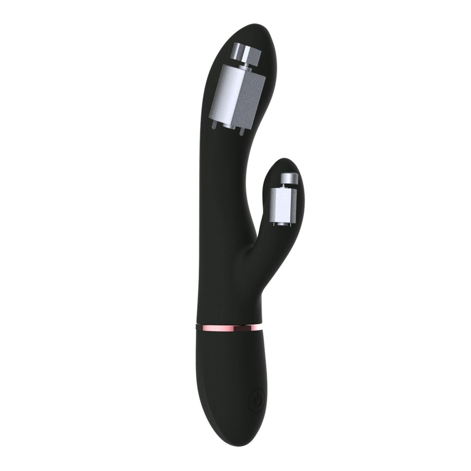Вібратор-кролик Dorcel Glam Rabbit, 21.8 (чорний)