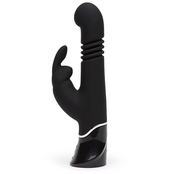 Вибратор-кролик Fifty Shades Of Grey Greedy Girl Thrusting G-Spot, 22,8 см (черный)