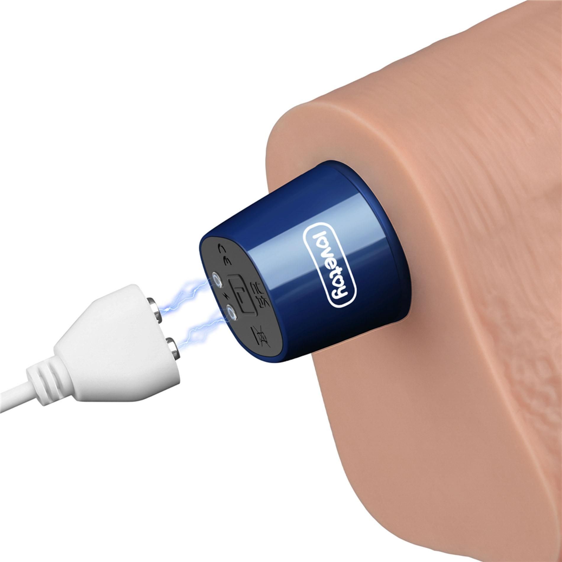 Вибратор Lovetoy Real Softee, 27 см (телесный)