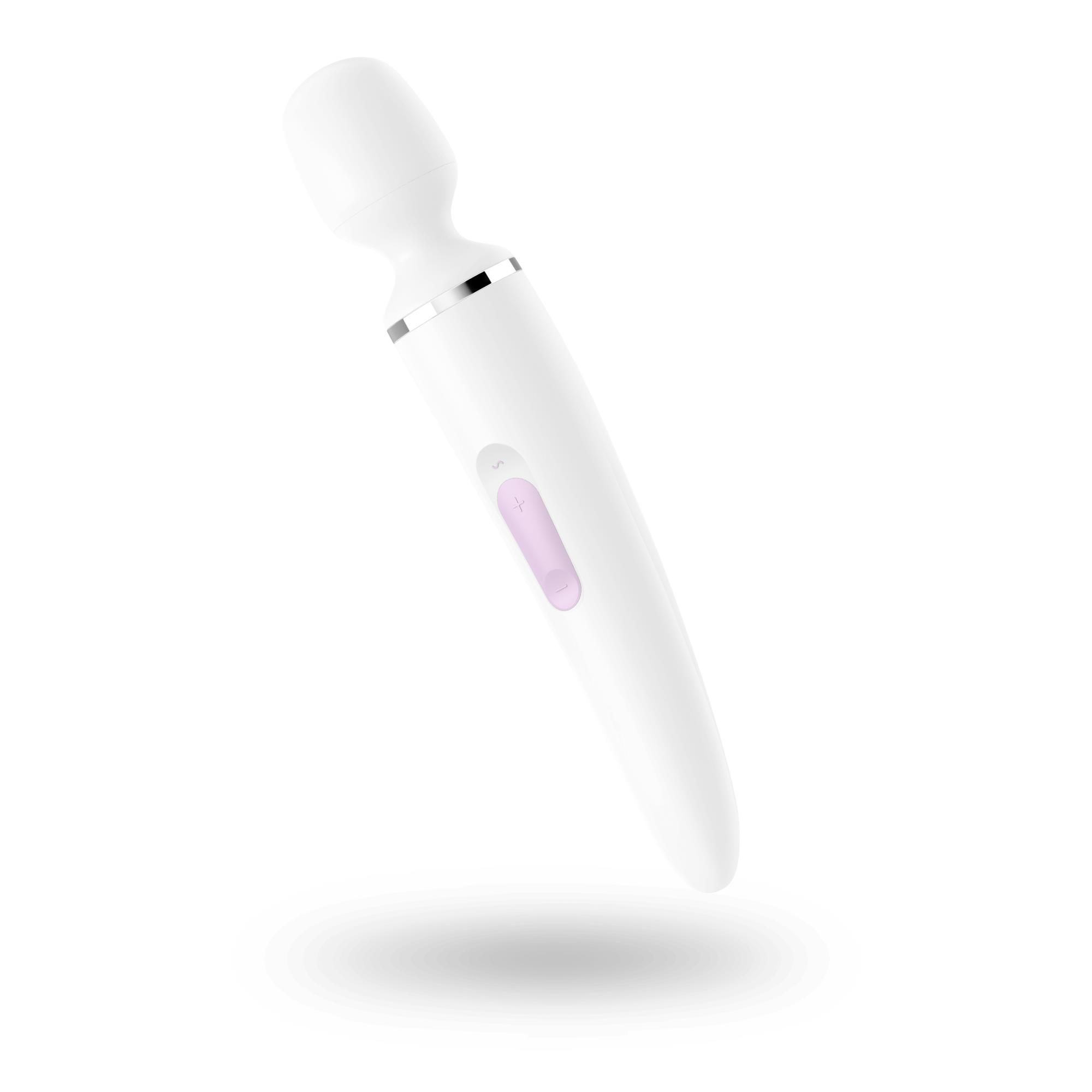 Wibrator Satisfyer Wand-er Woman, 34 cm (biały)