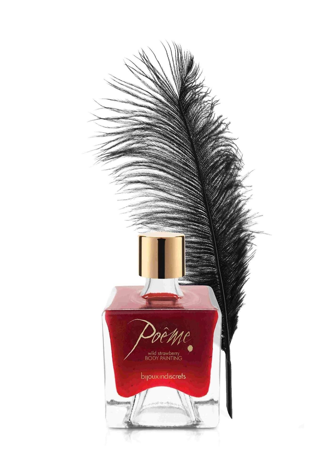 Фарба для тіла Bijoux Indiscrets Poême полуниця, 50 г