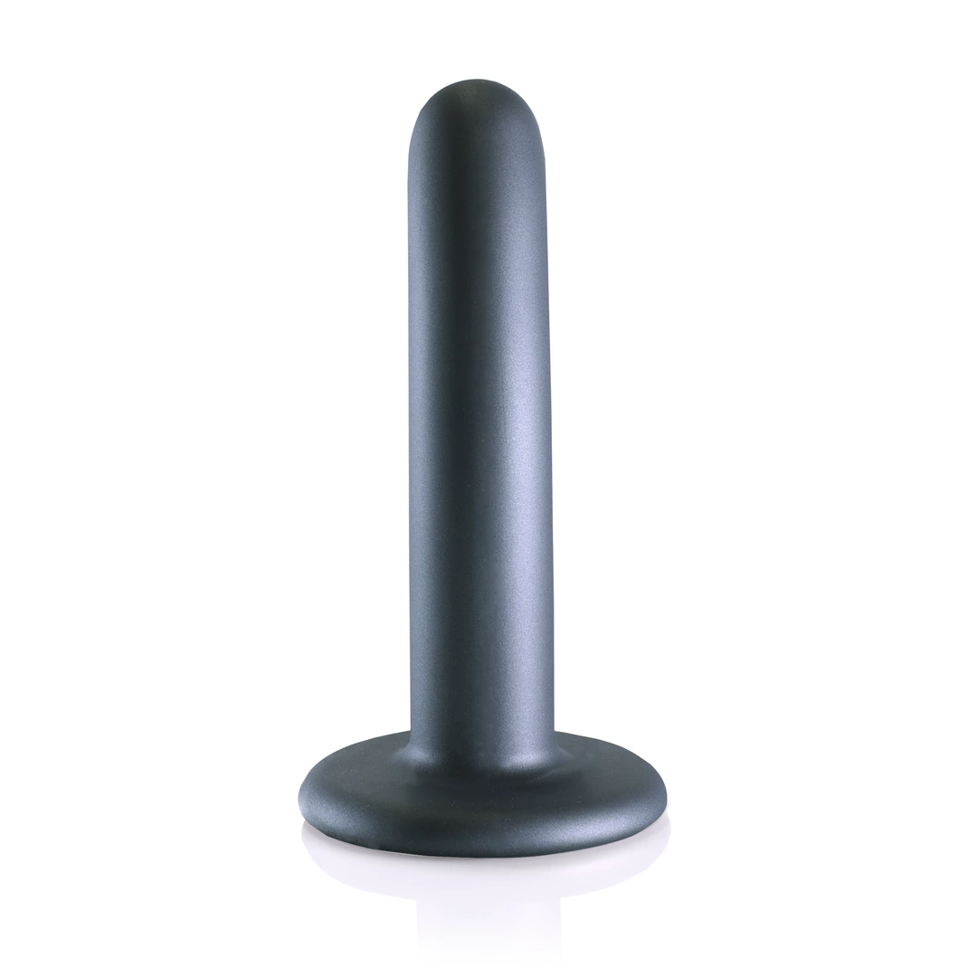Фаллоимитатор Ouch! Smooth G-Spot Dildo 5'', 12.4 см (серый)