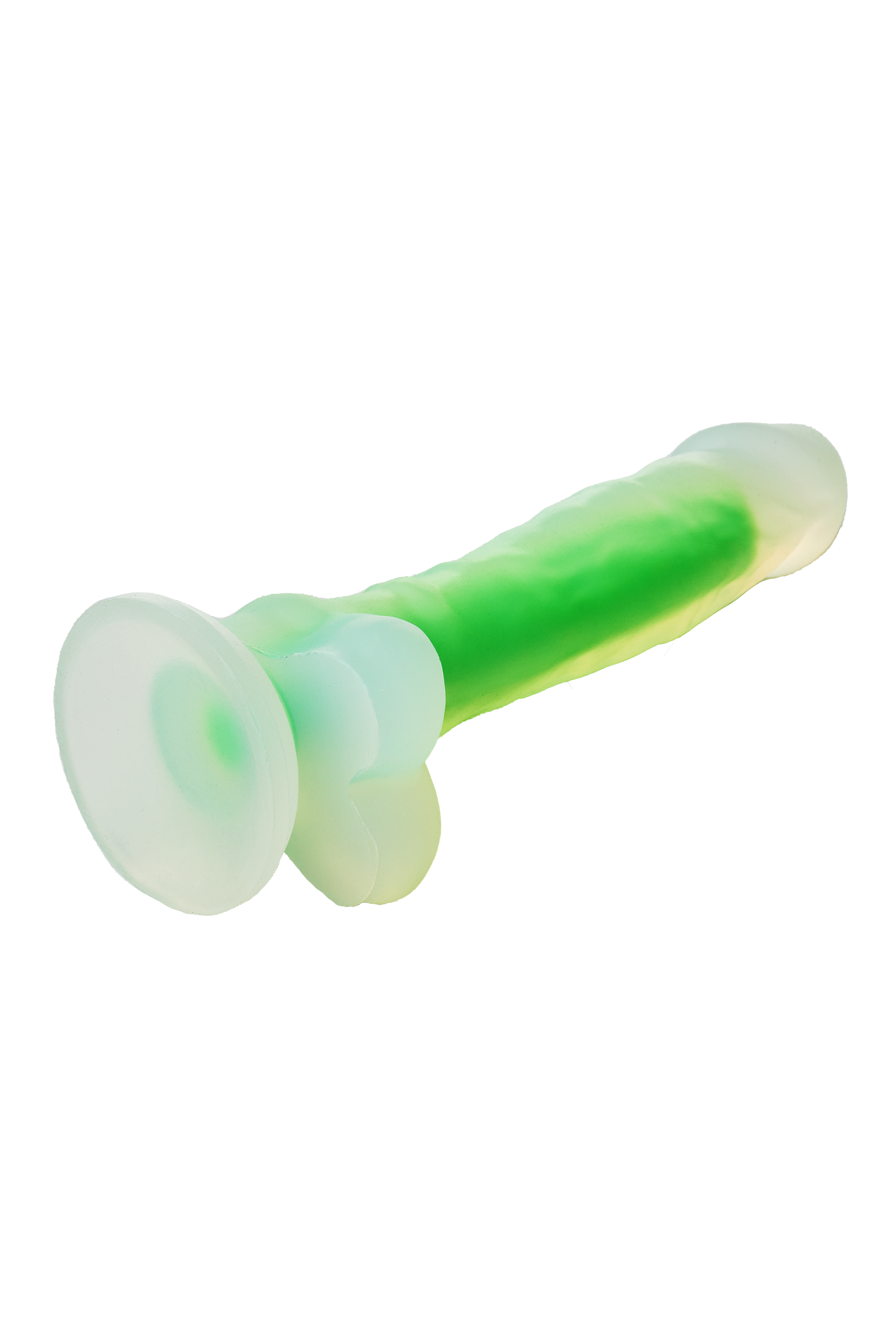 Фалоімітатор Radiant Glow In The Dark Soft, 17,5 см (зелений)