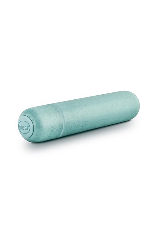 Мини-вибратор Blush Gala Eco Bullet, 6.5 см (голубой)