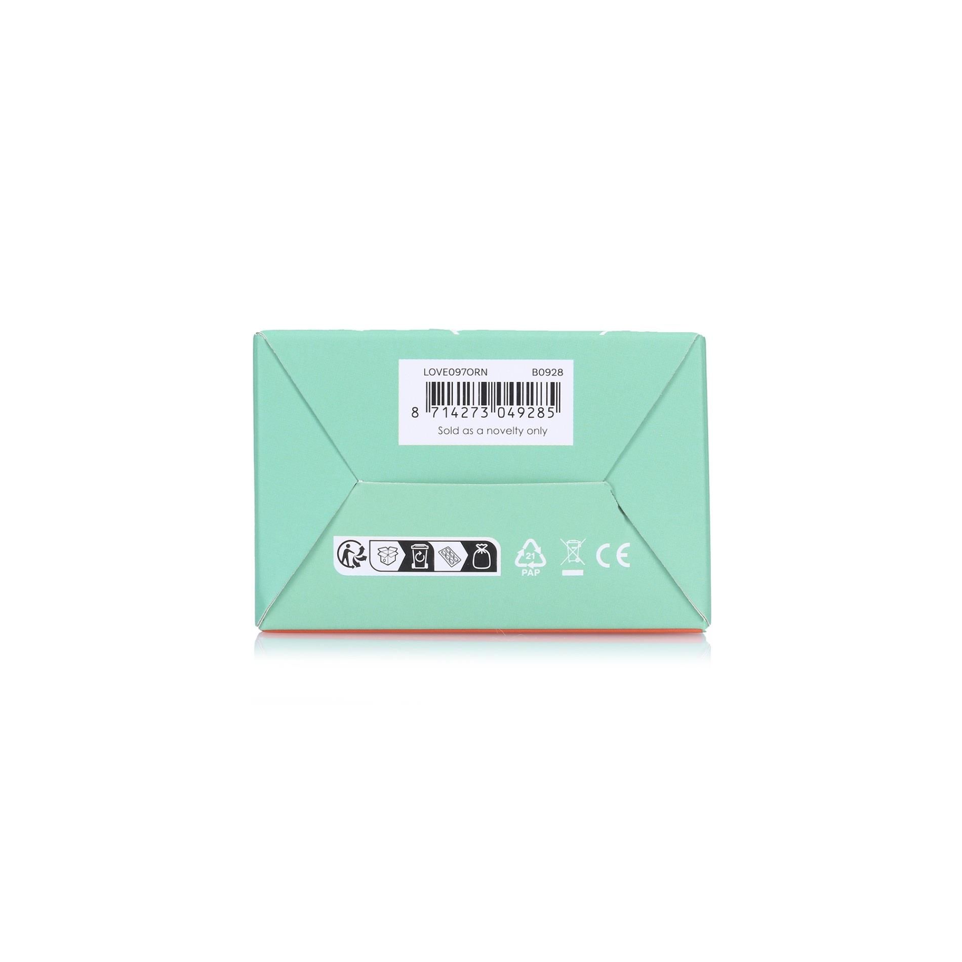 Вибратор-кролик Loveline Ultra Soft Silicone, 22 см (оранжевый)