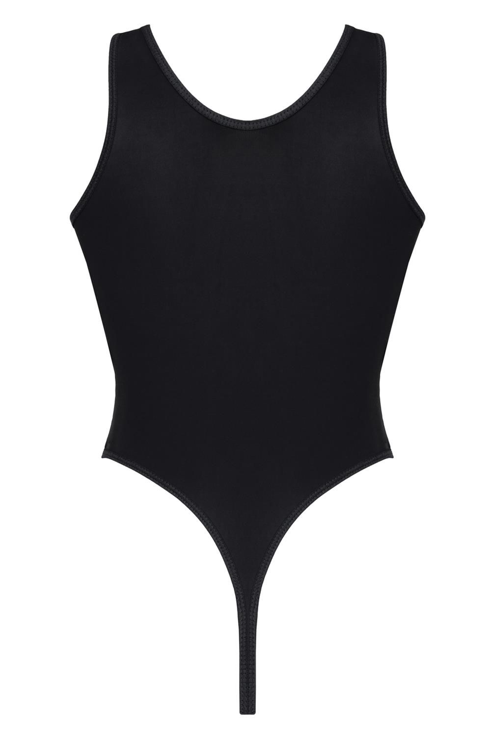 Боди Demoniq LadyX Elena, L (черный)