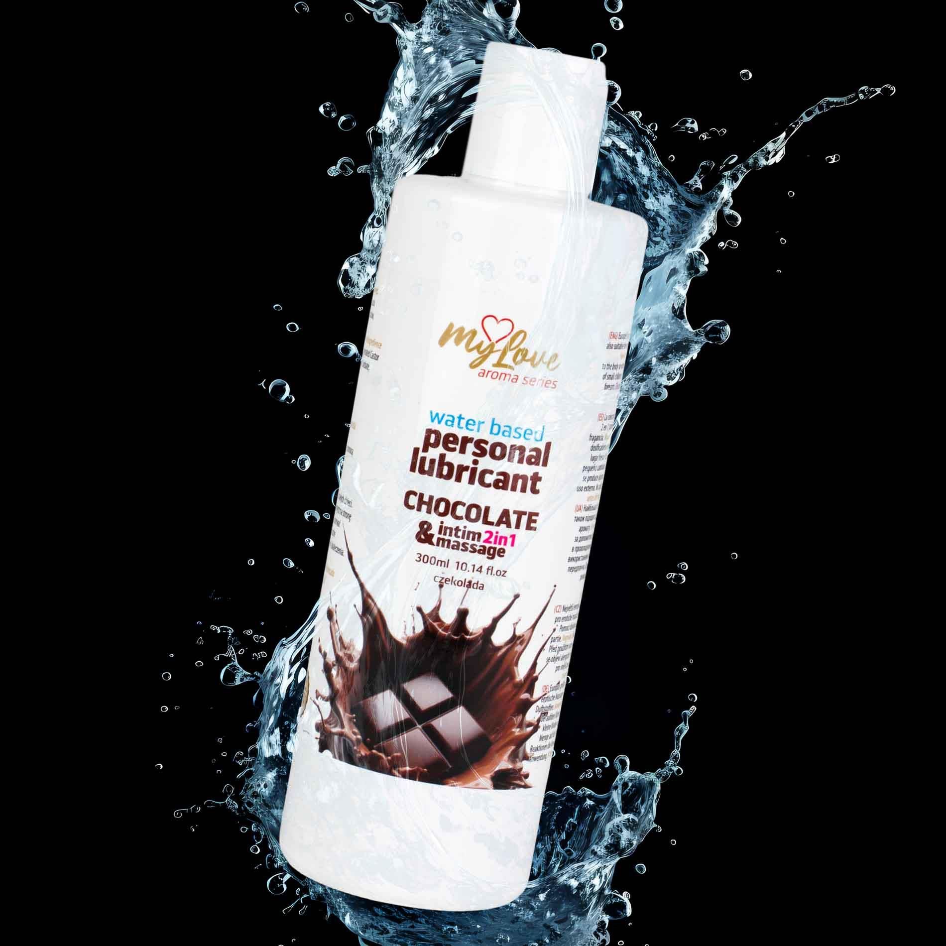 Лубрикант MyLove Aroma Series Intim&Massage 2in1 Chocolate, 300 мл