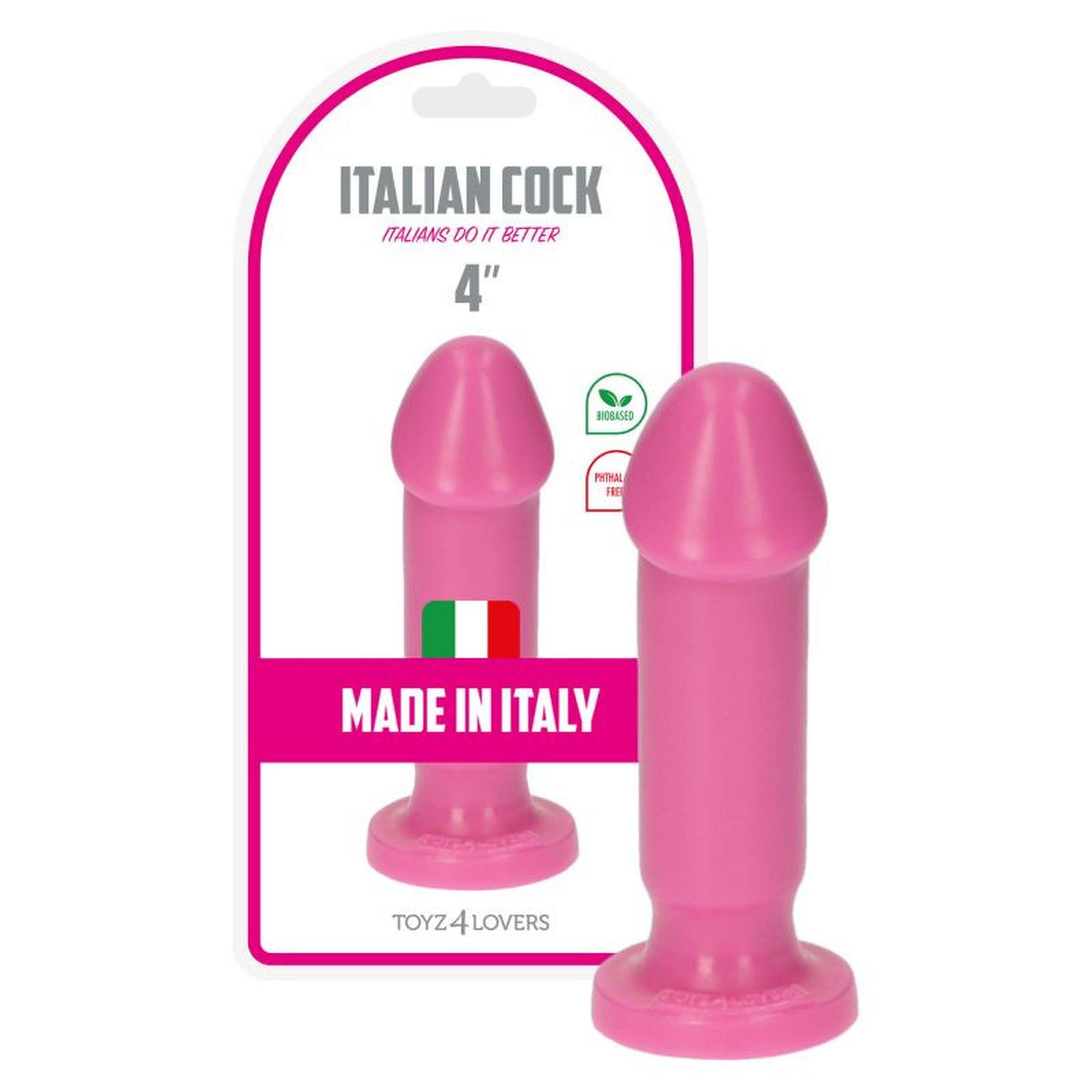 Фаллоимитатор Toyz4lovers Gino, 10.5 см (розовый)