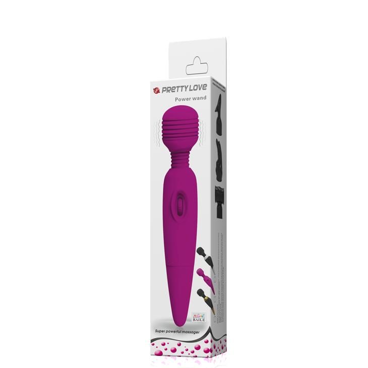 Вибратор классический Power Wand Massager, 25 см (фиолетовый)