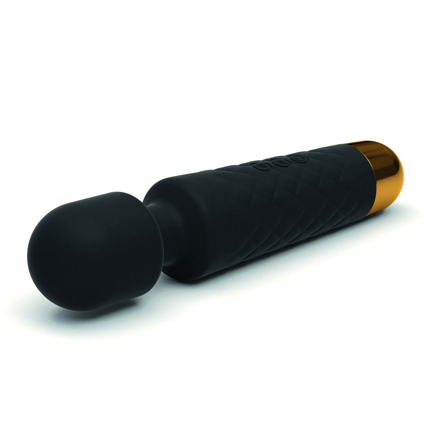 Вібромасажер Dorcel Wand Wanderful, 20 см (чорний)