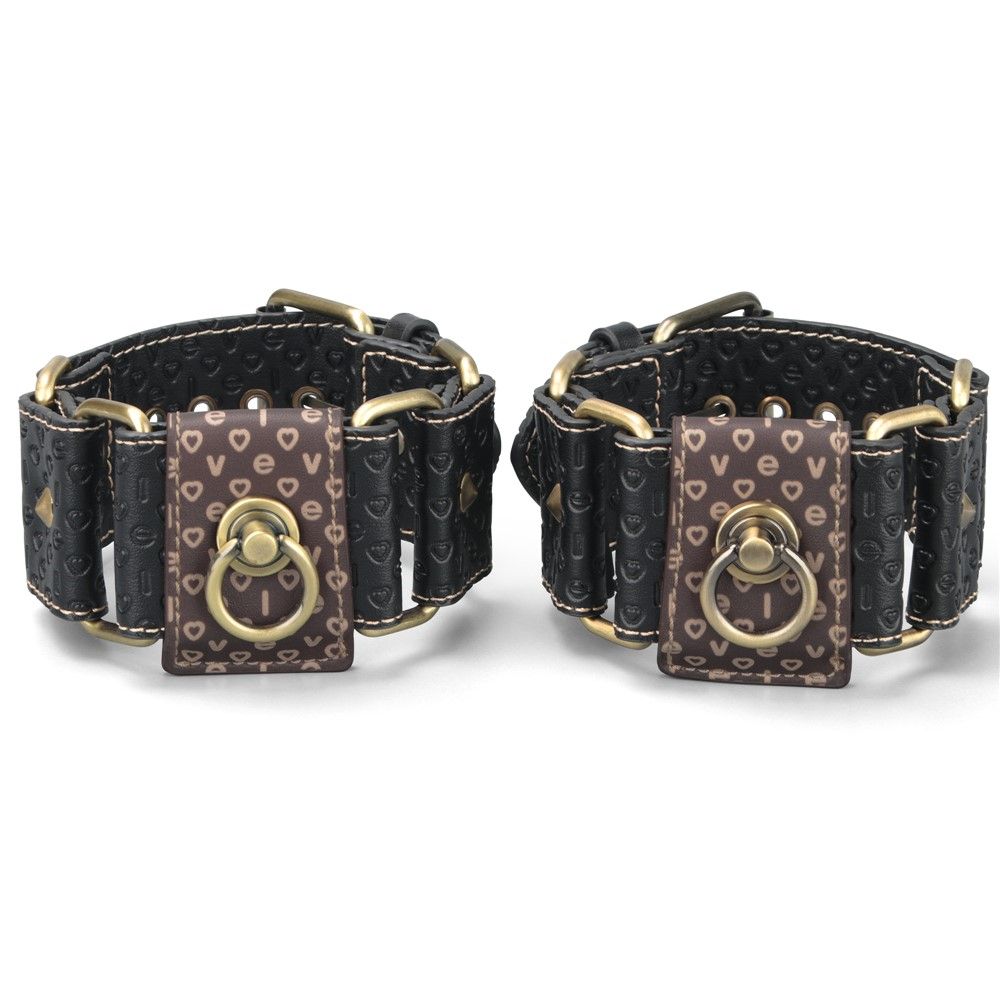 Кандали на щиколотки Rebellion Reign Ankle Cuffs (коричневий)